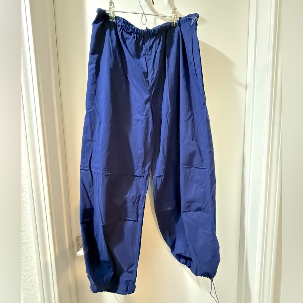 Blue Parachute Pants